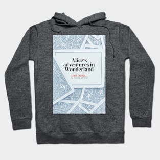 Alice's adventures in Wonderland Book Cover Hoodie